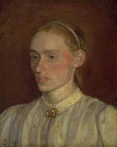 Porträt von Anna Syberg von Fritz Syberg