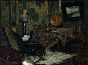 Innenraum, Grini von Fritz Thaulow