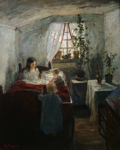 Innenraum mit Kindern