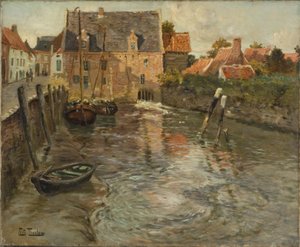 Niedrigwasser von Frits Thaulow
