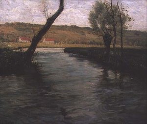 Der Bach durch die Wiese