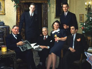 Familie und Zuhause in Dresden, Deutschland von Dr. Fritz Gustav Wentzel und seiner Frau Verna von Fritz Wentzel