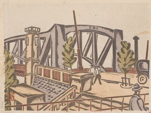 Senju-Ohashi-Brücke von Fukazawa Sakuichi
