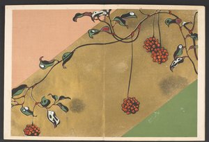 Shasei sôka môyô, Muster von Pflanzen und Blumen aus dem Leben