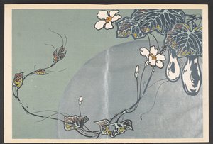 Shasei sôka môyô, Muster von Pflanzen und Blumen aus dem Leben