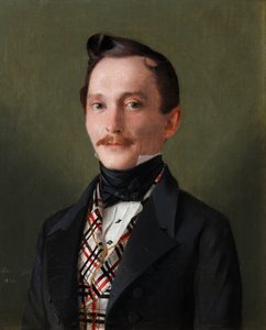 Porträt von Vladimir Ivanovich Benkendorf 1807-1864 von Fyodor Andreevich Tulov