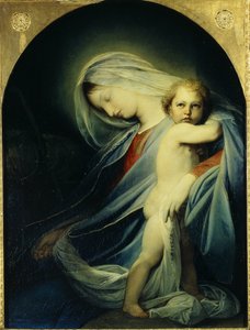 Ruhe auf der Flucht nach Ägypten, 1838 von Fyodor Antonovich Bruni