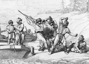 Der Tod von Askold und Dir, vor 1839