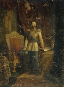 Porträt von Kaiser Alexander II 1818-1881, 1862 von Fyodor Martynovich Reichert