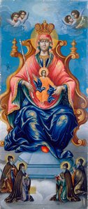 Die Gottesmutter Pecherskaya von Fyodor Nikonovsky