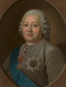 Porträt von General Graf Nikita Iwanowitsch Panin von Fyodor Stepanovich Rokotov