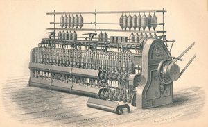 Roving-Rahmen von Platt, Brothers & Co. Oldham
