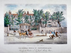 Die Schule der lizenzierten Gastwirte, Kennington Lane, Lambeth, London von GF Bragg