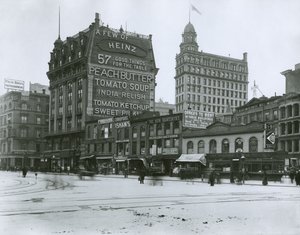Broadway und 23rd Street, New York City von G.P. Hall und Sohn