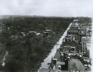 Fifth Avenue, Blick nach Norden vom Dach des Metropolitan Club in der 61st Street, New York City, ca. 1904
