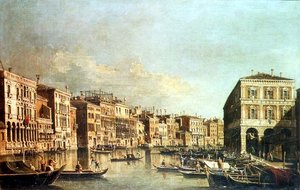 Der Große Kanal, Venedig von G. (Follower of A. Canaletto) Canaletto