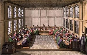 Das öffentliche Finanzministerium, Tafel 17 aus Teil III, Band I von 
