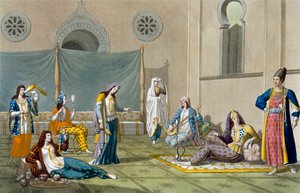 Ein persischer Harem, aus 