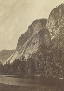 Gletscherfelsen von unten, 1866-1899 von G. Fagersteen