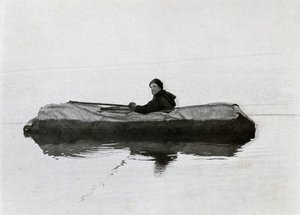 Campbell auf einem Kajak, 1911, 1913