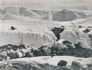 Gespaltenes Eis am Eingang zum Priestley-Gletscher, ca. 1911, 1913 von G. Murray Levick