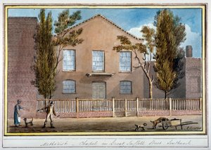 Methodistische Kapelle, Great Suffolk Street, Southwark, London, 1825 von G Yates