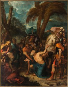 Der heilige Andreas, der vor Freude über den Anblick seiner Qualen jubelt von Gabriel (1630 1704) Blanchard