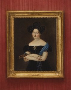 Porträt einer unbekannten Dame von Gabriel Aristide Passot
