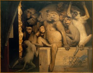 Affen als Kunstkritiker