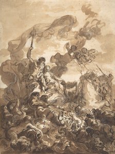 Allegorie der Fischerei: Neptun und Amphitrite (1768) von Gabriel Francois Doyen