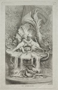 Buch der Brunnen: Nr. 3, um 1736 von Gabriel Huquier