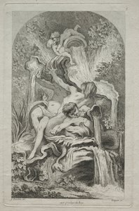 Buch der Brunnen: Nr. 5, ca. 1736 von Gabriel Huquier