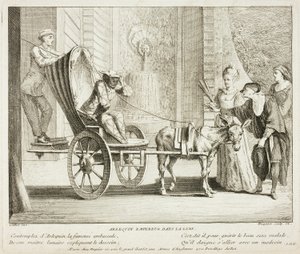 Tafel aus Livre de Scènes Comiques