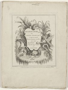 Titelblatt Second livre de cartouches (Serientitel)