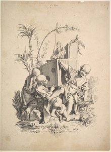 Vision, 18. Jahrhundert von Gabriel Huquier