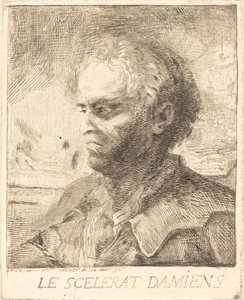 Der Schurke Damiens von Gabriel Jacques de Saint Aubin