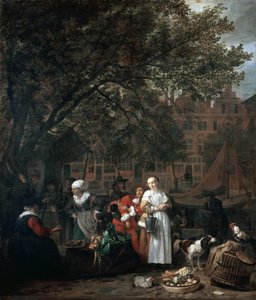 Kräutermarkt in Amsterdam