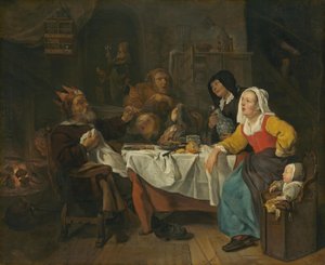 Der König trinkt von Gabriel Metsu
