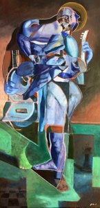 Der Gitarrist, 2021 von Gabriel Palma