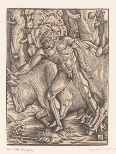 Herkules und die Rinder von Geryon von Gabriel Salmon
