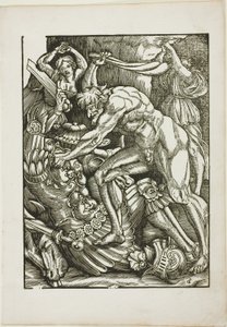 Die Arbeiten des Herkules: Herkules und Cacus von Gabriel Salmon