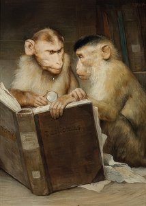 Die Gelehrten von Gabriel von Max