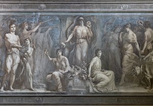 Allegorie der Komödie (Detail)