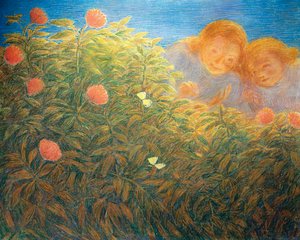 Blumen und Schmetterlinge