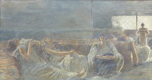 Haschisch: die Opiumraucher von Gaetano Previati
