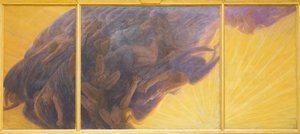 Der Fall der Engel, ca. 1913, Gaetano Previati
