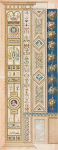 Pilaster Loggia III (Verzierung mit verschiedenem Wild) von Gaetano Savorelli
