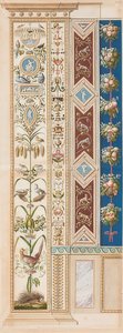 Pilaster Loggia XI (Verzierung mit Stachelschwein) von Gaetano Savorelli