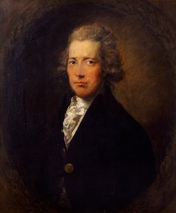 Porträt von William Pitt dem Jüngeren, britischer Staatsmann, ca. 1787 von Gainsborough Dupont