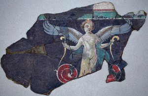 Römische Wandmalerei von Gallo-Roman